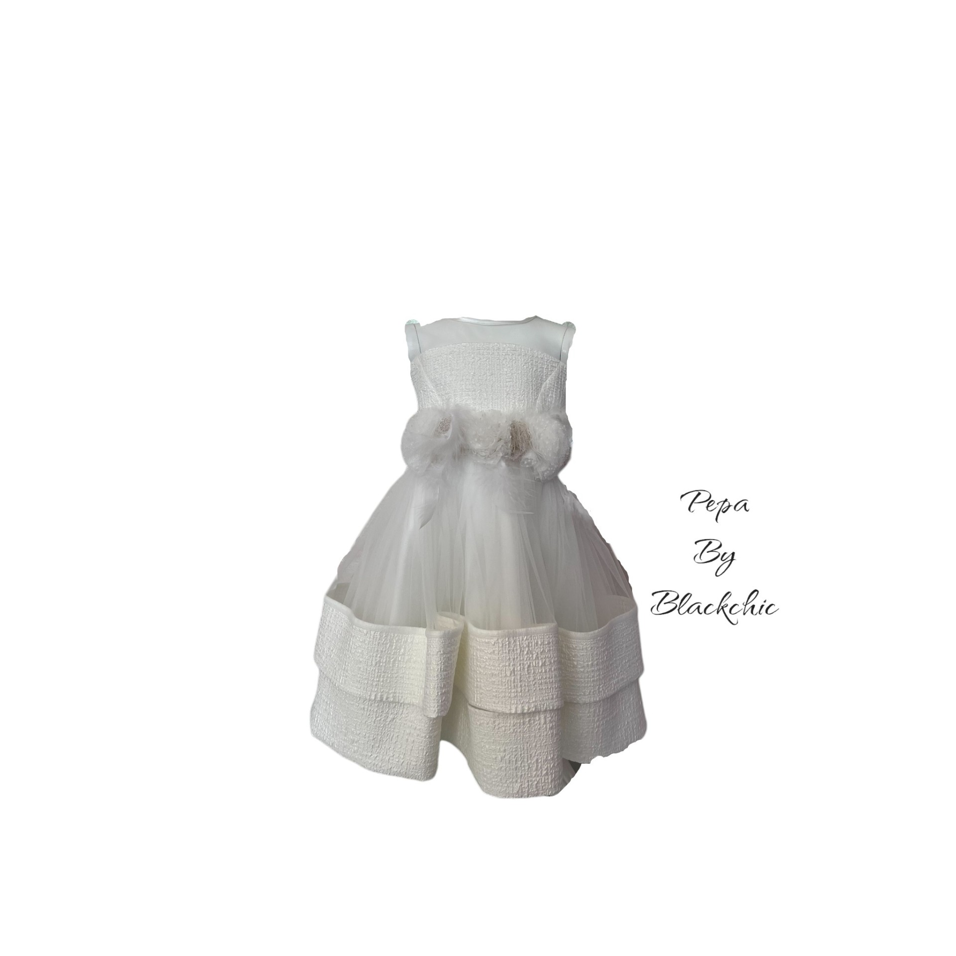 VK000011 Βαπτιστικό ρούχο BABY GIRL DRESS S24 N178